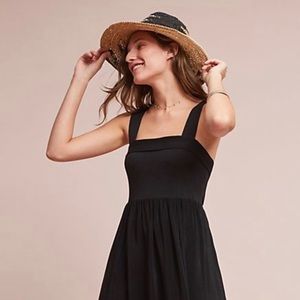 Anthropologie black dress